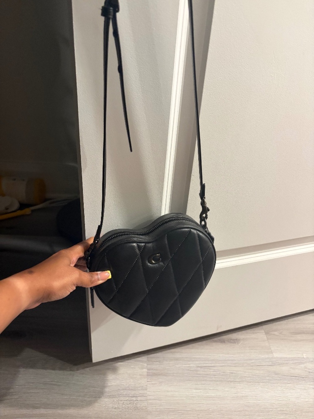 Coach Heart Shaped bag